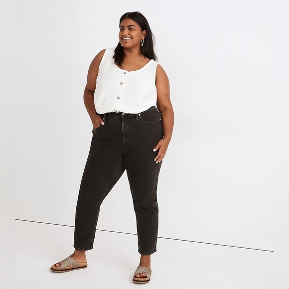 Madewell The Perfect Vintage Crop Jeans  Lunar Wash - Picture 1 of 8